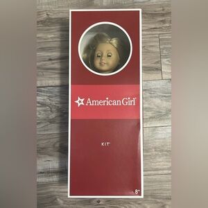 American Girl Kit Doll with Pink and Red Star Pattern